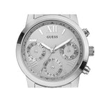 Buy Shop Guess Mini Sunrise Silver Dial Silver Steel Strap Watch For Women - W0448L1 USA Online