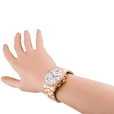 Buy Shop Guess Mini Surprise Analog Silver Dial Rose Gold Steel Strap Watch For Women - W0623L2 USA Online