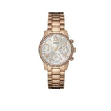 Buy Shop Guess Mini Surprise Analog Silver Dial Rose Gold Steel Strap Watch For Women - W0623L2 USA Online