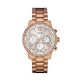 Buy Shop Guess Mini Surprise Analog Silver Dial Rose Gold Steel Strap Watch For Women - W0623L2 USA Online