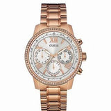 Buy Shop Guess Mini Surprise Analog Silver Dial Rose Gold Steel Strap Watch For Women - W0623L2 USA Online