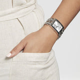 Buy Shop Guess MOD G Diamonds Silver Dial Silver Steel Strap Watch for Women - GW0294L1 USA Online