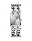 Buy Shop Guess MOD G Diamonds Silver Dial Silver Steel Strap Watch for Women - GW0294L1 USA Online