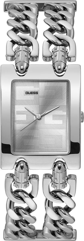 Buy Shop Guess MOD G Diamonds Silver Dial Silver Steel Strap Watch for Women - GW0294L1 USA Online