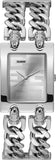 Buy Shop Guess MOD G Diamonds Silver Dial Silver Steel Strap Watch for Women - GW0294L1 USA Online