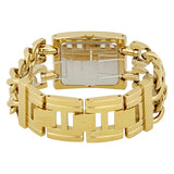 Buy Shop Guess MOD Heavy Metal Diamonds Gold Dial Gold Steel Strap Watch for Women - W0072L1 USA Online