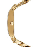 Buy Shop Guess MOD Heavy Metal Diamonds Gold Dial Gold Steel Strap Watch for Women - W0072L1 USA Online