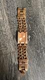 Buy Shop Guess Mod Heavy Metal Diamonds Rose Gold Dial Rose Gold Steel Strap Watch for Women - W0072L3 USA Online