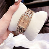 Buy Shop Guess Mod Heavy Metal Diamonds Rose Gold Dial Rose Gold Steel Strap Watch for Women - W0072L3 USA Online