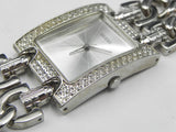 Buy Shop Guess Mod Heavy Metal Diamonds Silver Dial Silver Steel Strap Watch for Women - W95088L1 USA Online