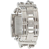 Buy Shop Guess Mod Heavy Metal Diamonds Silver Dial Silver Steel Strap Watch for Women - W95088L1 USA Online