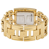 Buy Shop Guess Mod Heavy Metal Gold Dial Gold Steel Strap Watch For Women - W1117L2 USA Online