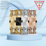 Buy Shop Guess Mod Heavy Metal Rose Gold Dial Rose Gold Steel Strap Watch For Women - W1117L3 USA Online