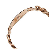 Buy Shop Guess Mod Heavy Metal Rose Gold Dial Rose Gold Steel Strap Watch For Women - W1117L3 USA Online