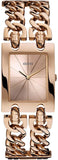 Buy Shop Guess Mod Heavy Metal Rose Gold Dial Rose Gold Steel Strap Watch For Women - W1117L3 USA Online