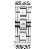 Buy Shop Guess Mod Heavy Metal Silver Dial Silver Steel Strap Watch For Women - W1117L1 USA Online