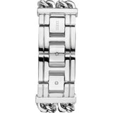 Buy Shop Guess Mod Heavy Metal Silver Dial Silver Steel Strap Watch For Women - W1117L1 USA Online