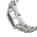 Buy Shop Guess Mod Heavy Metal Silver Dial Silver Steel Strap Watch For Women - W1117L1 USA Online