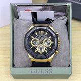 Buy Shop Guess Momentum Black Dial Black Rubber Strap Watch for Men - GW0263G1 USA Online