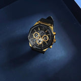 Buy Shop Guess Momentum Black Dial Black Rubber Strap Watch for Men - GW0263G1 USA Online