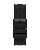 Buy Shop Guess Momentum Black Dial Black Rubber Strap Watch for Men - GW0263G1 USA Online