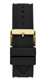 Buy Shop Guess Momentum Black Dial Black Rubber Strap Watch for Men - GW0263G1 USA Online