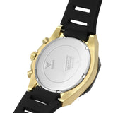 Buy Shop Guess Momentum Black Dial Black Rubber Strap Watch for Men - GW0263G1 USA Online