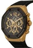 Buy Shop Guess Momentum Black Dial Black Rubber Strap Watch for Men - GW0263G1 USA Online