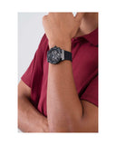 Buy Shop Guess Momentum Black Dial Black Rubber Strap Watch for Men - GW0263G4 USA Online
