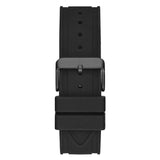 Buy Shop Guess Momentum Black Dial Black Rubber Strap Watch for Men - GW0263G4 USA Online