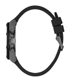 Buy Shop Guess Momentum Black Dial Black Rubber Strap Watch for Men - GW0263G4 USA Online