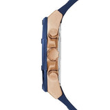 Buy Shop Guess Momentum Chronograph Blue Dial Blue Rubber Strap Watch for Men - GW0263G2 USA Online