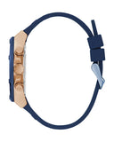 Buy Shop Guess Momentum Chronograph Blue Dial Blue Rubber Strap Watch for Men - GW0263G2 USA Online