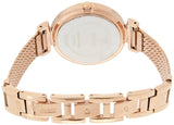 Buy Shop Guess Monroe Silver Dial Rose Gold Steel Strap Watch For Women - W1152L3 USA Online