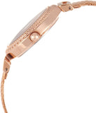 Buy Shop Guess Monroe Silver Dial Rose Gold Steel Strap Watch For Women - W1152L3 USA Online