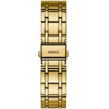 Buy Shop Guess Montauk Gold Dial Gold Steel Strap Watch for Women - W0933L2 USA Online