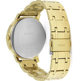 Buy Shop Guess Montauk Gold Dial Gold Steel Strap Watch for Women - W0933L2 USA Online