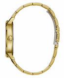 Buy Shop Guess Montauk Gold Dial Gold Steel Strap Watch for Women - W0933L2 USA Online
