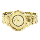 Buy Shop Guess Montauk Gold Dial Gold Steel Strap Watch for Women - W0933L2 USA Online