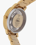 Buy Shop Guess Montauk Gold Dial Gold Steel Strap Watch for Women - W0933L2 USA Online