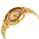 Buy Shop Guess Montauk Gold Dial Gold Steel Strap Watch for Women - W0933L2 USA Online