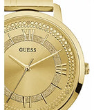 Buy Shop Guess Montauk Gold Dial Gold Steel Strap Watch for Women - W0933L2 USA Online