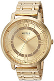 Buy Shop Guess Montauk Gold Dial Gold Steel Strap Watch for Women - W0933L2 USA Online