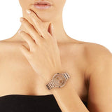 Buy Shop Guess Montauk Rose Gold Dial Rose Gold Steel Strap Watch For Women - W0933L3 USA Online