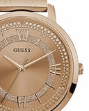 Buy Shop Guess Montauk Rose Gold Dial Rose Gold Steel Strap Watch For Women - W0933L3 USA Online