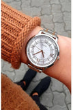 Buy Shop Guess Montauk Silver Dial Two Tone Steel Strap Watch for Women - W0933L5 USA Online