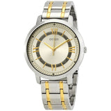 Buy Shop Guess Montauk Silver Dial Two Tone Steel Strap Watch for Women - W0933L5 USA Online