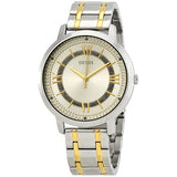 Buy Shop Guess Montauk Silver Dial Two Tone Steel Strap Watch for Women - W0933L5 USA Online