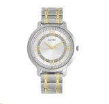 Buy Shop Guess Montauk Silver Dial Two Tone Steel Strap Watch for Women - W0933L5 USA Online