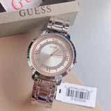 Buy Shop Guess Montauk Silver Dial Two Tone Steel Strap Watch For Women - W0933L6 USA Online